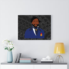 Load image into Gallery viewer, King Kamehameha III Canvas Gallery Wraps (Black)
