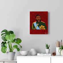 Load image into Gallery viewer, King Kalākaua Canvas Gallery Wraps (Red)
