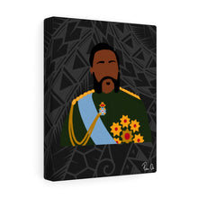Load image into Gallery viewer, King Kalākaua Canvas Gallery Wraps (Black)
