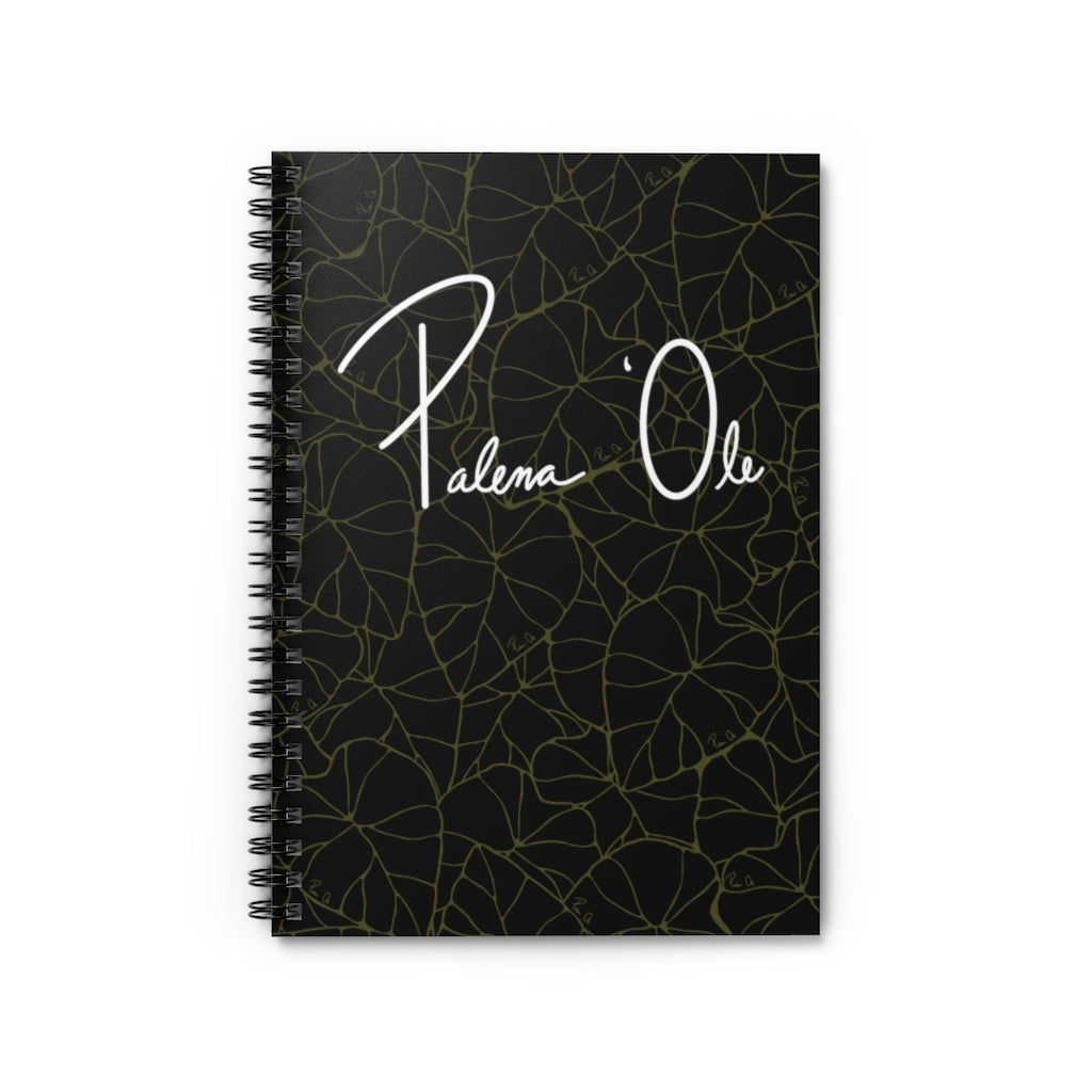 Kalo Spiral Notebook - Ruled Line (Green/Black)