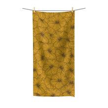 Load image into Gallery viewer, Hibiscus Polycotton Towel (Yellow)
