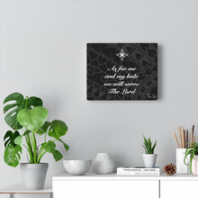 Load image into Gallery viewer, Scripture Canvas Gallery Wraps (Black)
