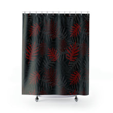 Load image into Gallery viewer, Laua’e Shower Curtain (Red)
