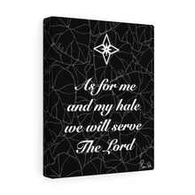 Load image into Gallery viewer, Dark Kalo Scripture Canvas Gallery Wraps

