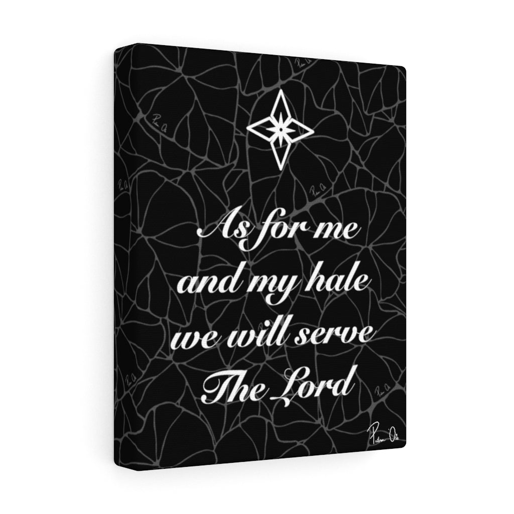 Dark Kalo Scripture Canvas Gallery Wraps