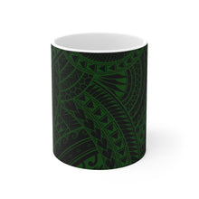 Load image into Gallery viewer, Tribal Graphic Mug 11oz (Green)

