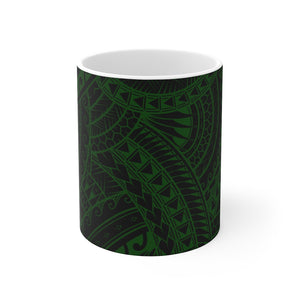 Tribal Graphic Mug 11oz (Green)