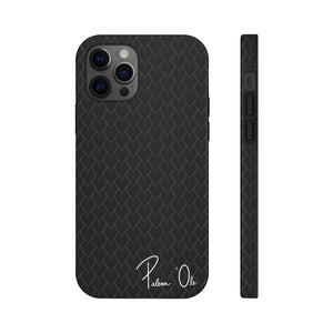 Spear Script Phone Case (Gray)