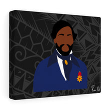 Load image into Gallery viewer, King Kamehameha III Canvas Gallery Wraps (Black)
