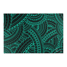 Load image into Gallery viewer, Tribal Area Rug (Teal)
