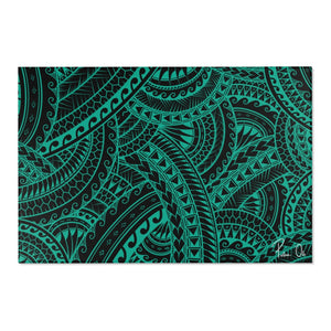 Tribal Area Rug (Teal)