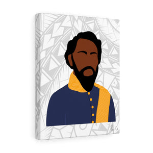 King Kamehameha IV Canvas Gallery Wraps (White)