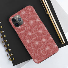Load image into Gallery viewer, Hibiscus Phone Case (Light Pink)
