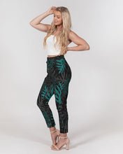 Load image into Gallery viewer, Laua’e Women&#39;s Belted Tapered Pants (Teal)
