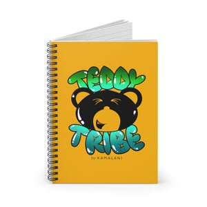 TEDDY TRIBE Spiral Notebook - Ruled Line (Yellow)