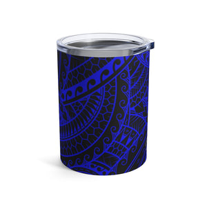 Tribal Tumbler Cup 10oz (Royal Blue)