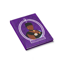 Load image into Gallery viewer, Tribal Queen Liliuokalani Journal - Ruled Line (Purple)

