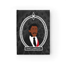 Load image into Gallery viewer, Tribal King Lunalilo Journal - Ruled Line (Black)
