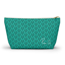 Load image into Gallery viewer, Spear Script Accessory Pouch w T-bottom
