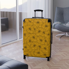 Load image into Gallery viewer, Hibiscus Suitcase (Yellow)

