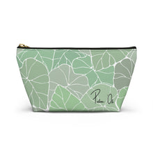 Load image into Gallery viewer, Light Kalo Script Accessory Pouch w T-bottom
