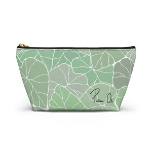Light Kalo Script Accessory Pouch w T-bottom