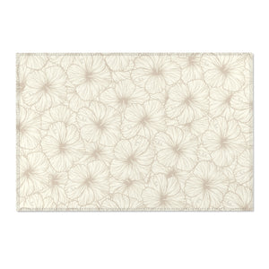 Hibiscus Area Rug (Off White)