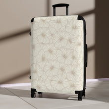 Load image into Gallery viewer, Hibiscus Suitcase (Off White)
