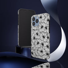 Load image into Gallery viewer, Hibiscus Phone Case (B&amp;W)
