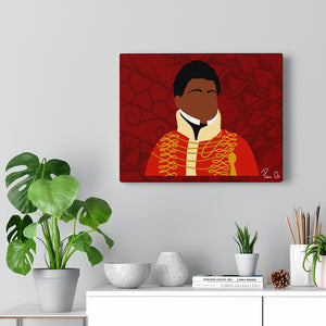 King Kamehameha II Canvas Gallery Wraps (Red)