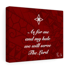 Load image into Gallery viewer, Scripture Canvas Gallery Wraps (Red)

