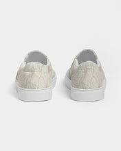 Load image into Gallery viewer, Hibiscus Women&#39;s Slip-On Canvas Shoe (Off White)
