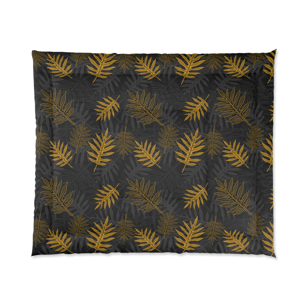 Laua’e Comforter (Yellow)