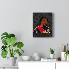 Load image into Gallery viewer, King Kamehameha V Canvas Gallery Wraps (Black)
