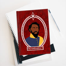 Load image into Gallery viewer, Tribal King Kamehameha IV Journal - Ruled Line (Red)
