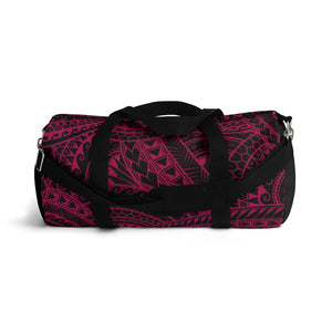 Tribal Script Duffel Bag (Pink)