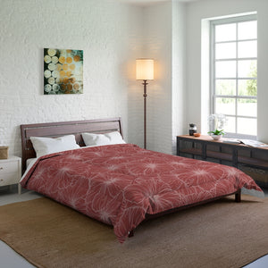 Hibiscus Comforter (Light Pink)