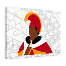 Load image into Gallery viewer, King Kamehameha I Canvas Gallery Wraps (White)
