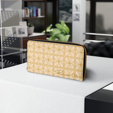 Load image into Gallery viewer, Lani Zipper Wallet (Yellow)
