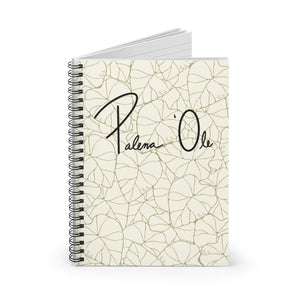 Kalo Spiral Notebook - Ruled Line (Green/White)