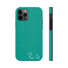 Load image into Gallery viewer, Spear Script Phone Case (Teal)

