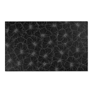 Hibiscus Area Rug (Gray)