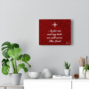 Scripture Canvas Gallery Wraps (Red)