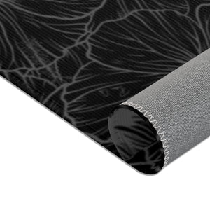 Hibiscus Area Rug (Gray)