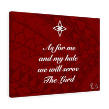 Load image into Gallery viewer, Scripture Canvas Gallery Wraps (Red)
