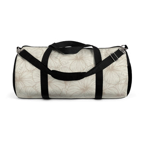 Hibiscus Duffel Bag (Off White)