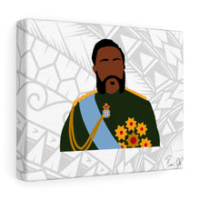 Load image into Gallery viewer, King Kalākaua Canvas Gallery Wraps (White)
