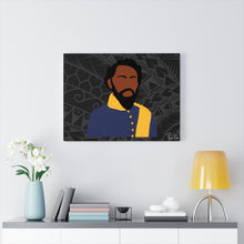 Load image into Gallery viewer, King Kamehameha IV Canvas Gallery Wraps (Black)
