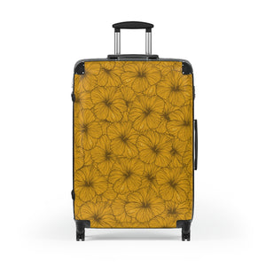 Hibiscus Suitcase (Yellow)
