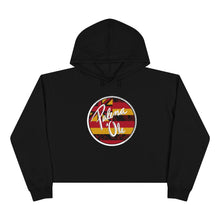 Load image into Gallery viewer, Kanaka Kollection Palena ‘Ole Flag Cropped Hoodie (Red)

